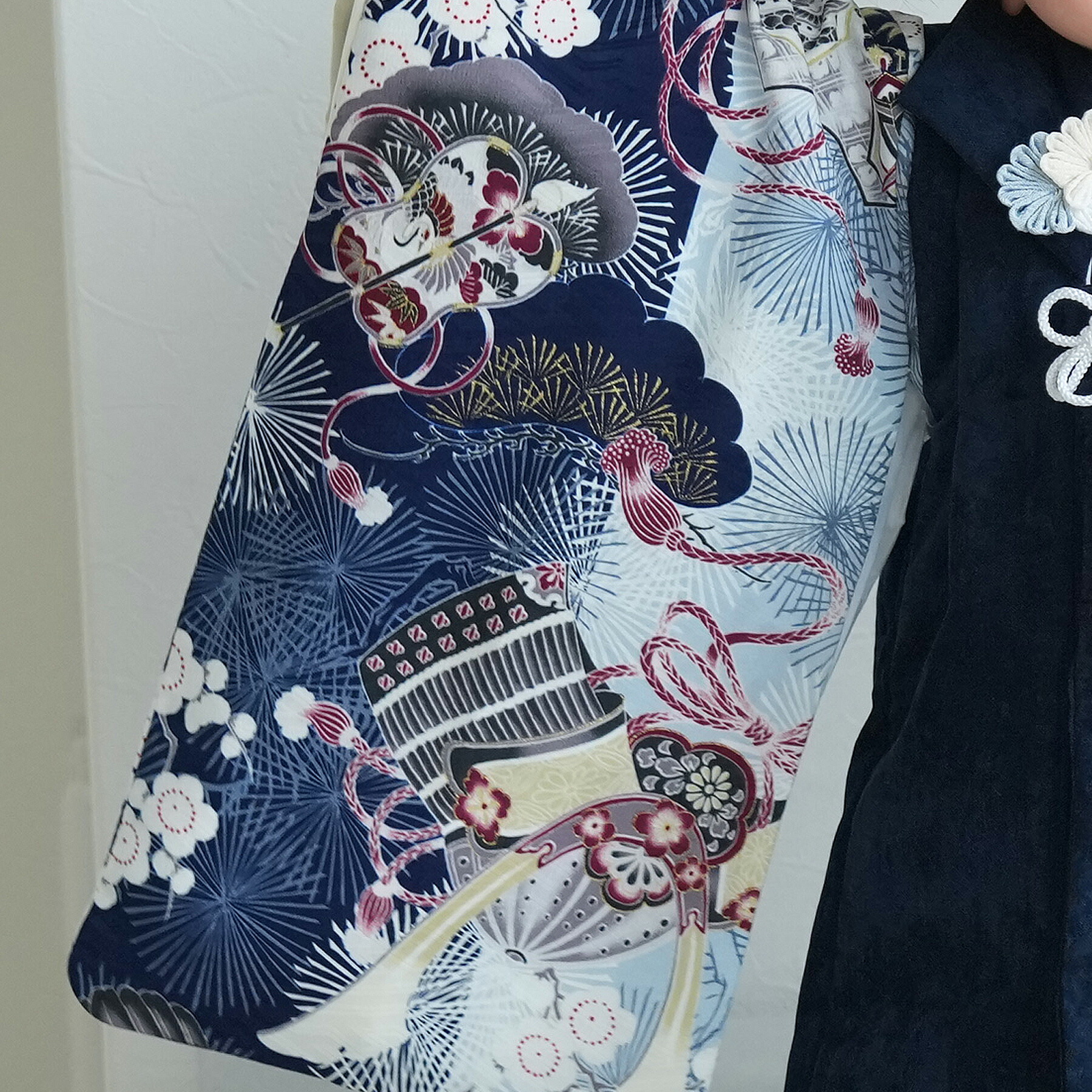 楽天市場】【レンタル】【華徒然 七五三 着物 3歳 男の子 被布セット