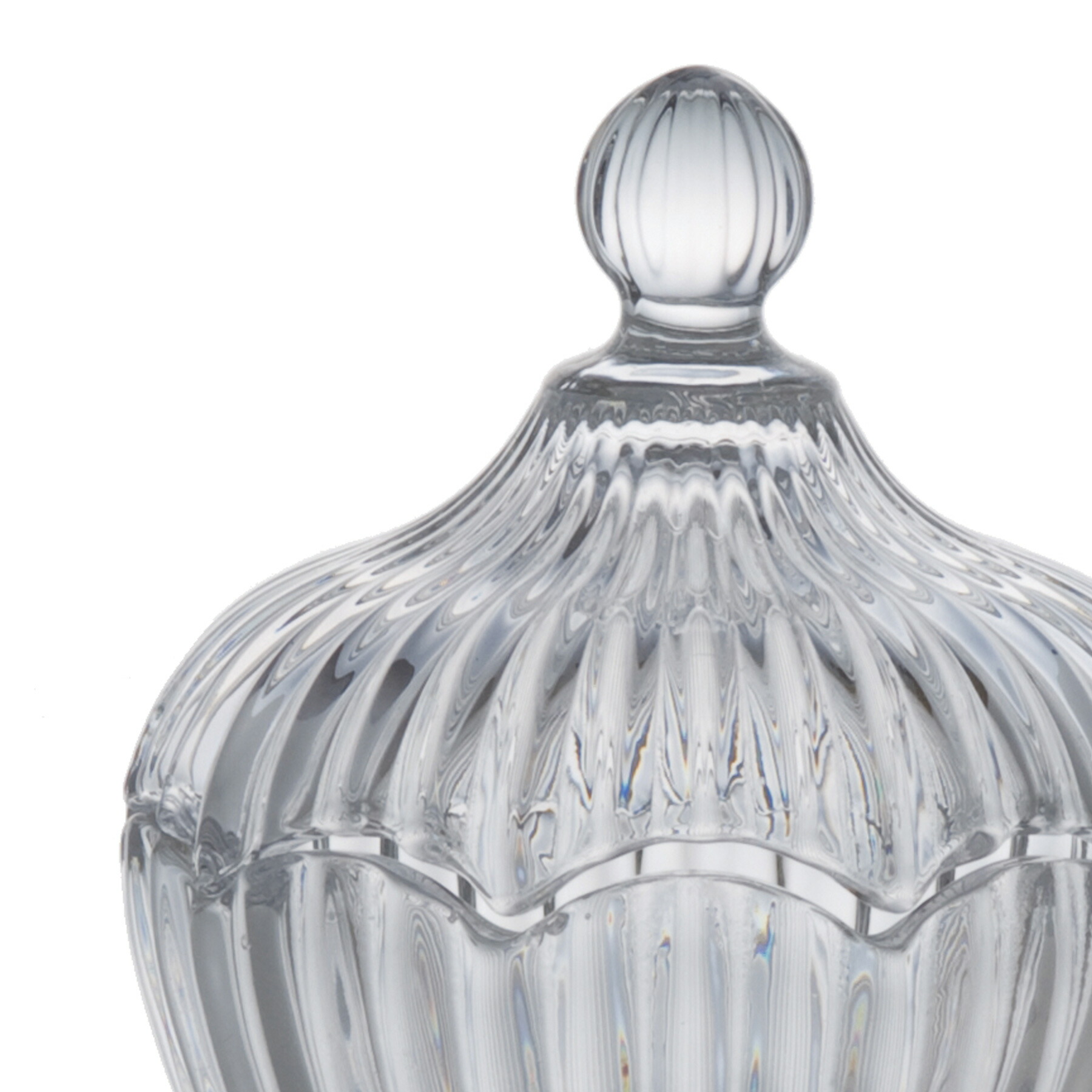 楽天市場】キャンディーポット グラスポット 足つき ガラス 容器