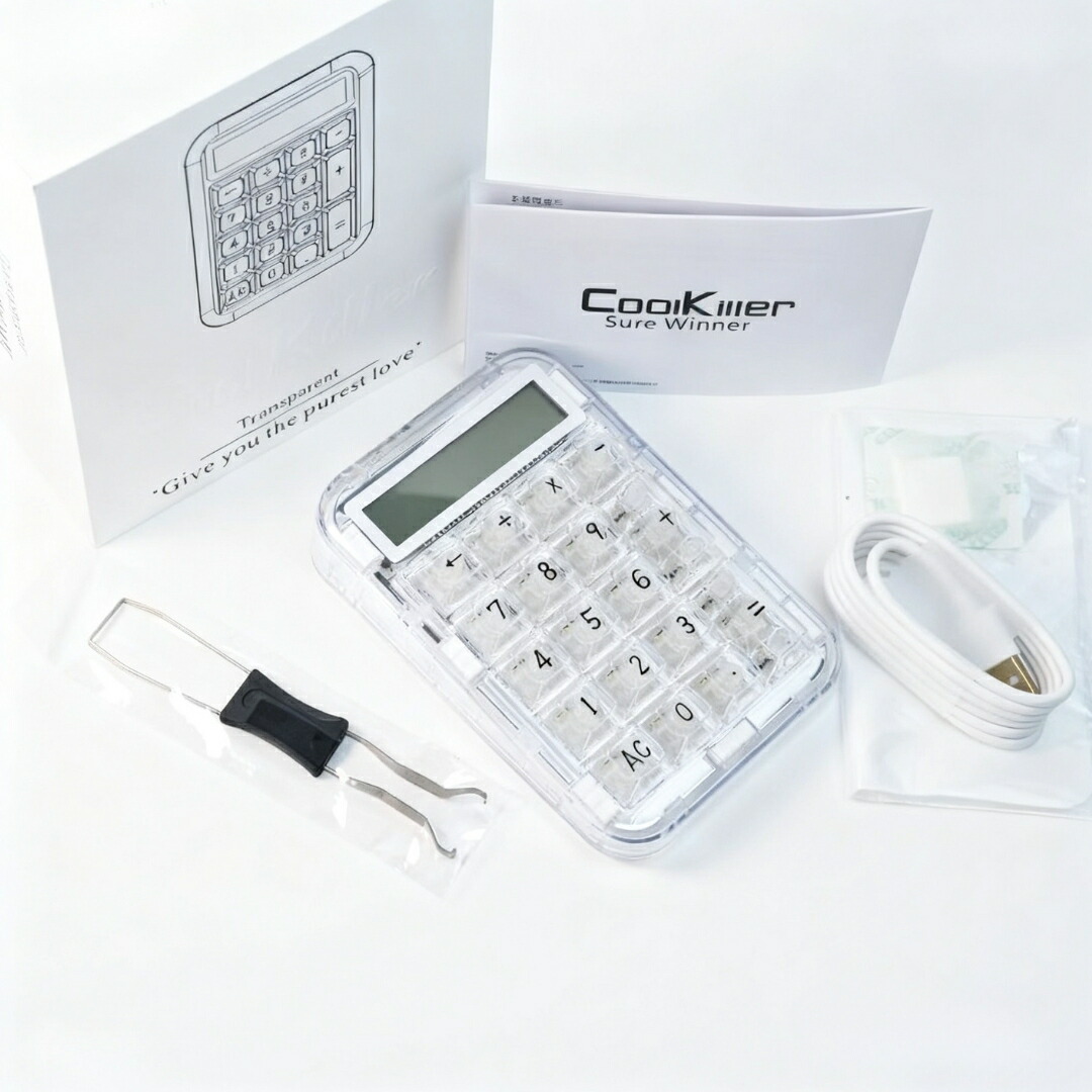 楽天市場】【4月上旬発送】 Coolkiller パソコン 電卓 12桁 テンキー