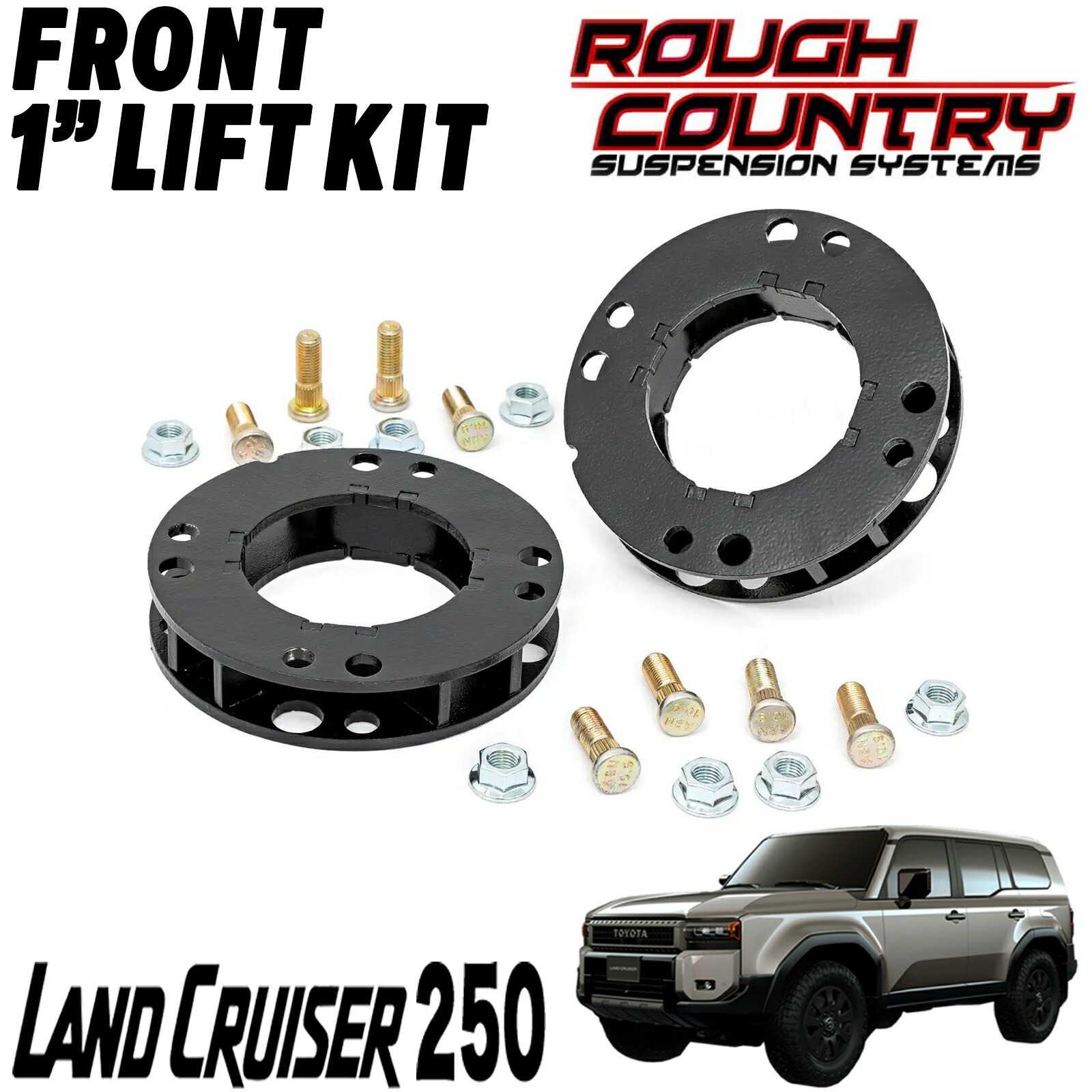 楽天市場】ROUGH COUNTRY (ラフカントリー) フロント 1インチリフト