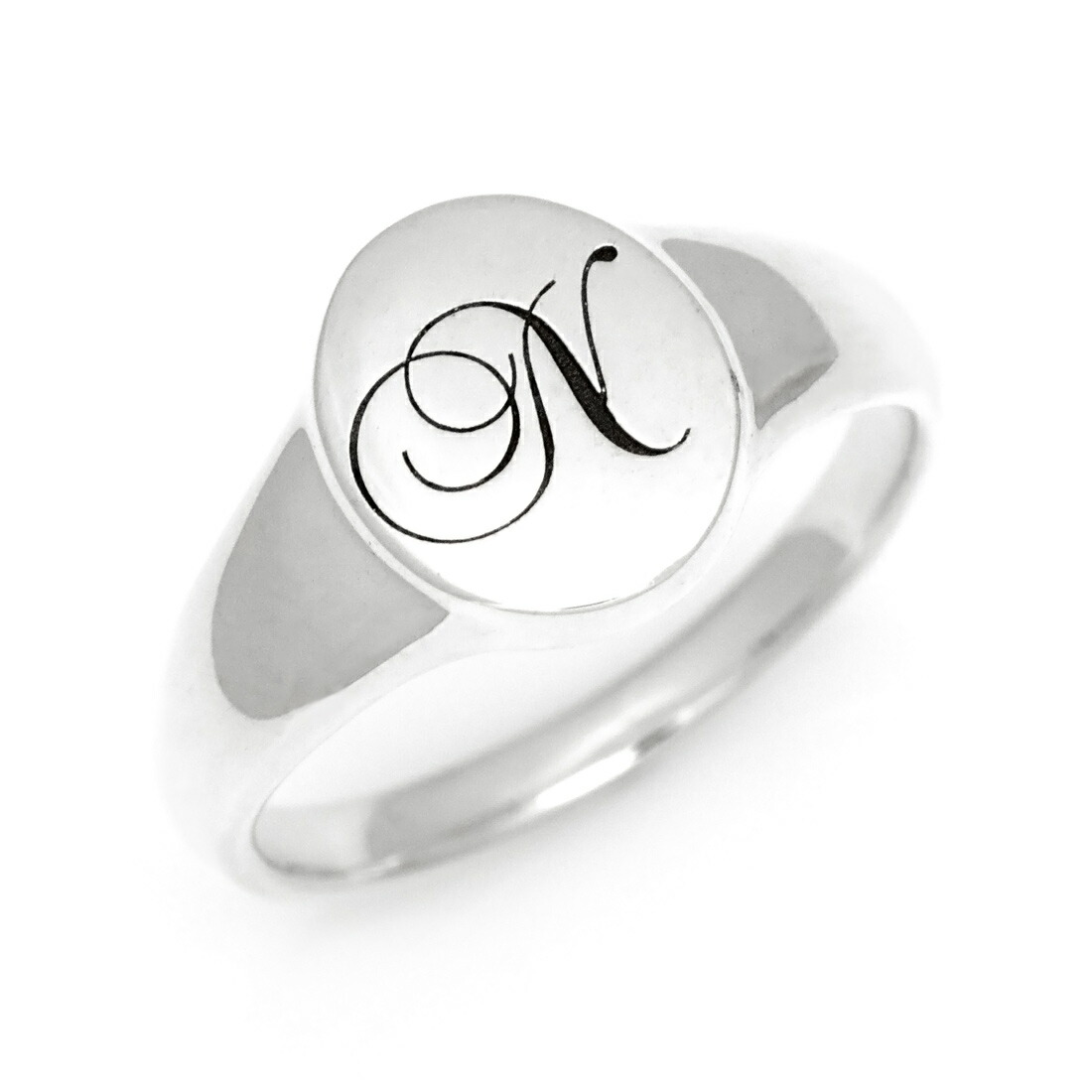楽天市場】シグネットリング イニシャル シルバー925 : umu（アム）