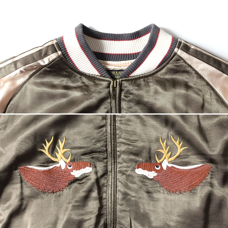 楽天市場】HOUSTON / ヒューストン 51394 RAYON SOUVENIR JACKET