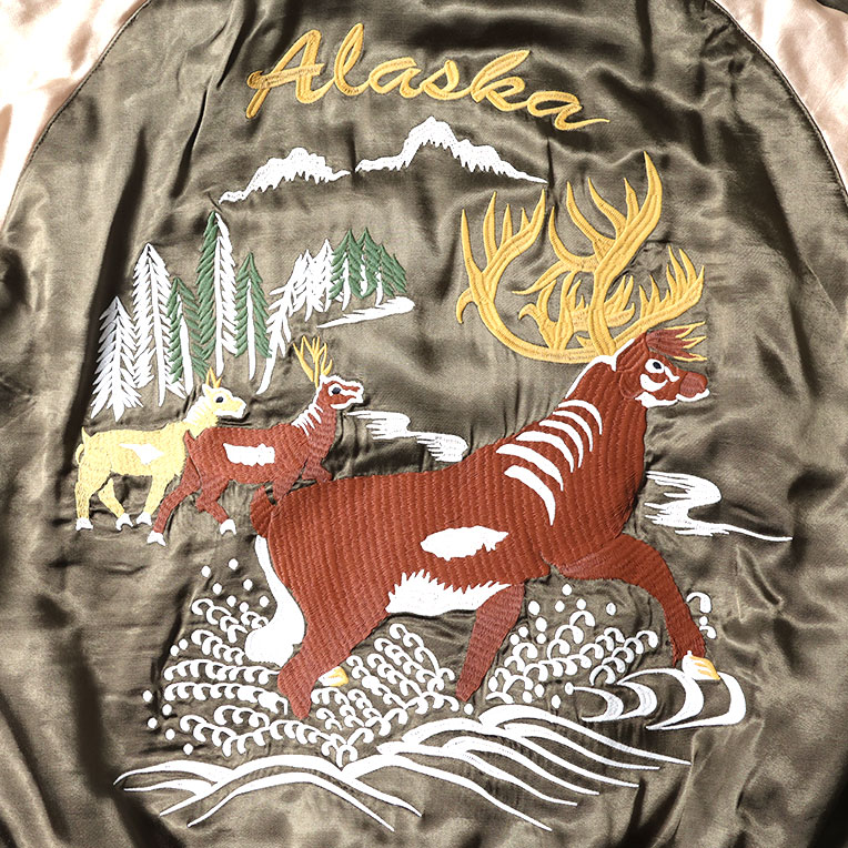 楽天市場】HOUSTON / ヒューストン 51394 RAYON SOUVENIR JACKET