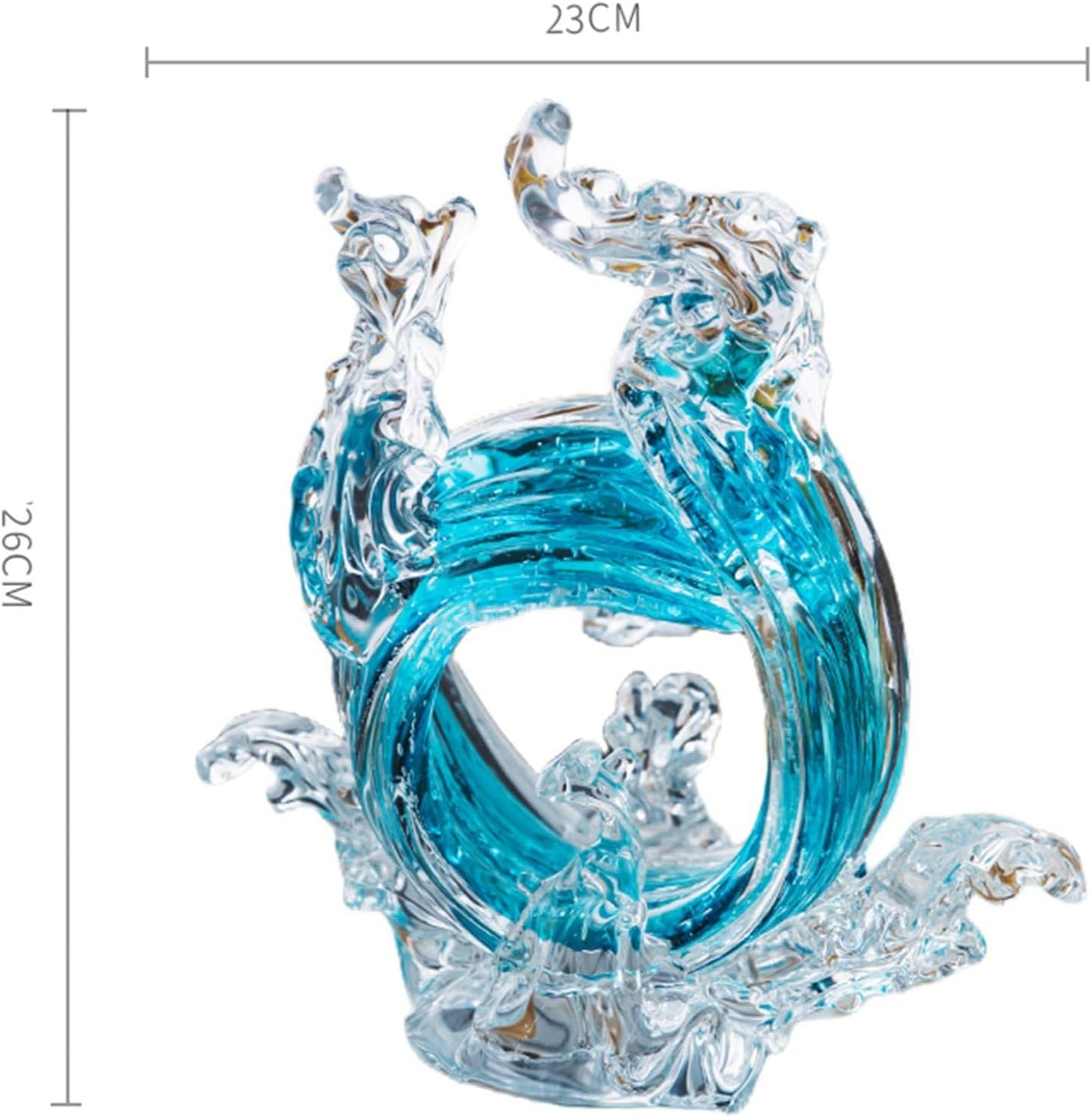 楽天市場】リビング 玄関 おしゃれ 置物 ガラス 北欧 風水 開運 招財