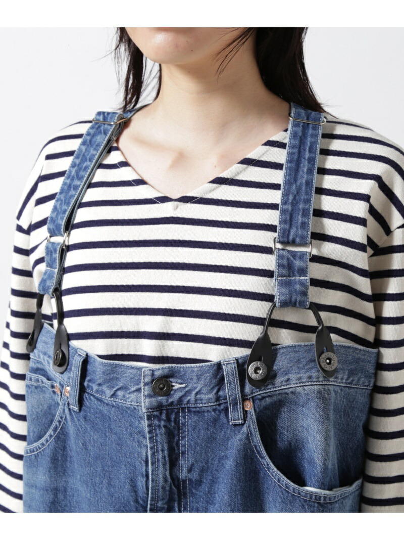 楽天市場】RHODOLIRION/ロドリリオン 5POCKETS SUSPENDER PANT - DENIM