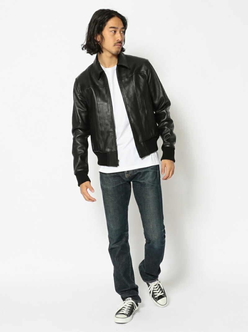 楽天市場】MINEDENIM(マインデニム)RIB ZIPUP JACKET B'2nd ビー