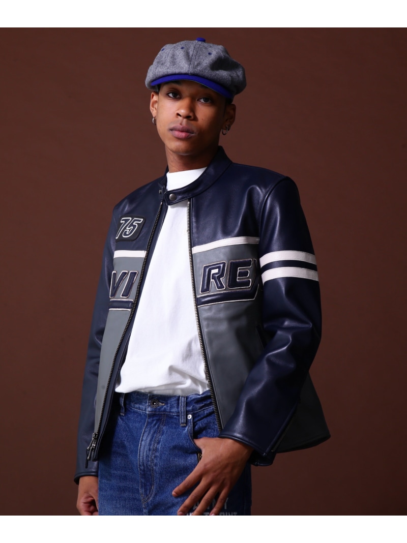 楽天市場】【SALE／30%OFF】《COLLECTION》LEATHER RACING JACKET