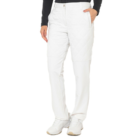 楽天市場】中綿 パンツ レディース（カラーホワイト）（ゴルフ