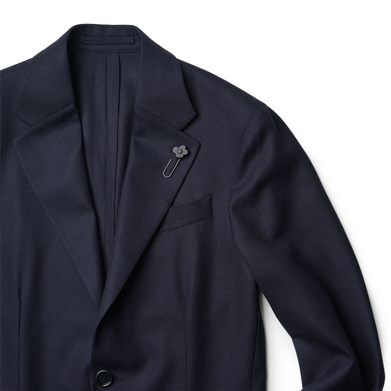 楽天市場】ラルディーニ ジャケット ホップサック ウール100% EASY