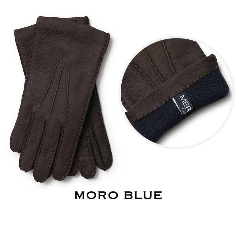 楽天市場】メローラ 手袋 グローブ レザー ペッカリー カシミヤ 100