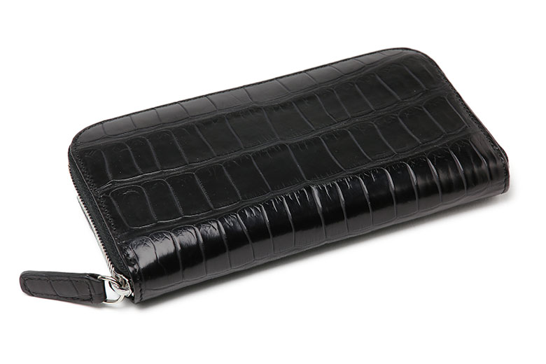 楽天市場】シルヴァーノ ヴィアジーニ クロコ ジップアラウンド 長財布