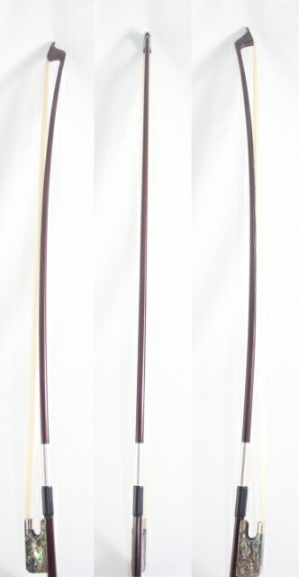 楽天市場】チェロ弓 フェルナンブコ棹、シェル・フロッグ、シルバー