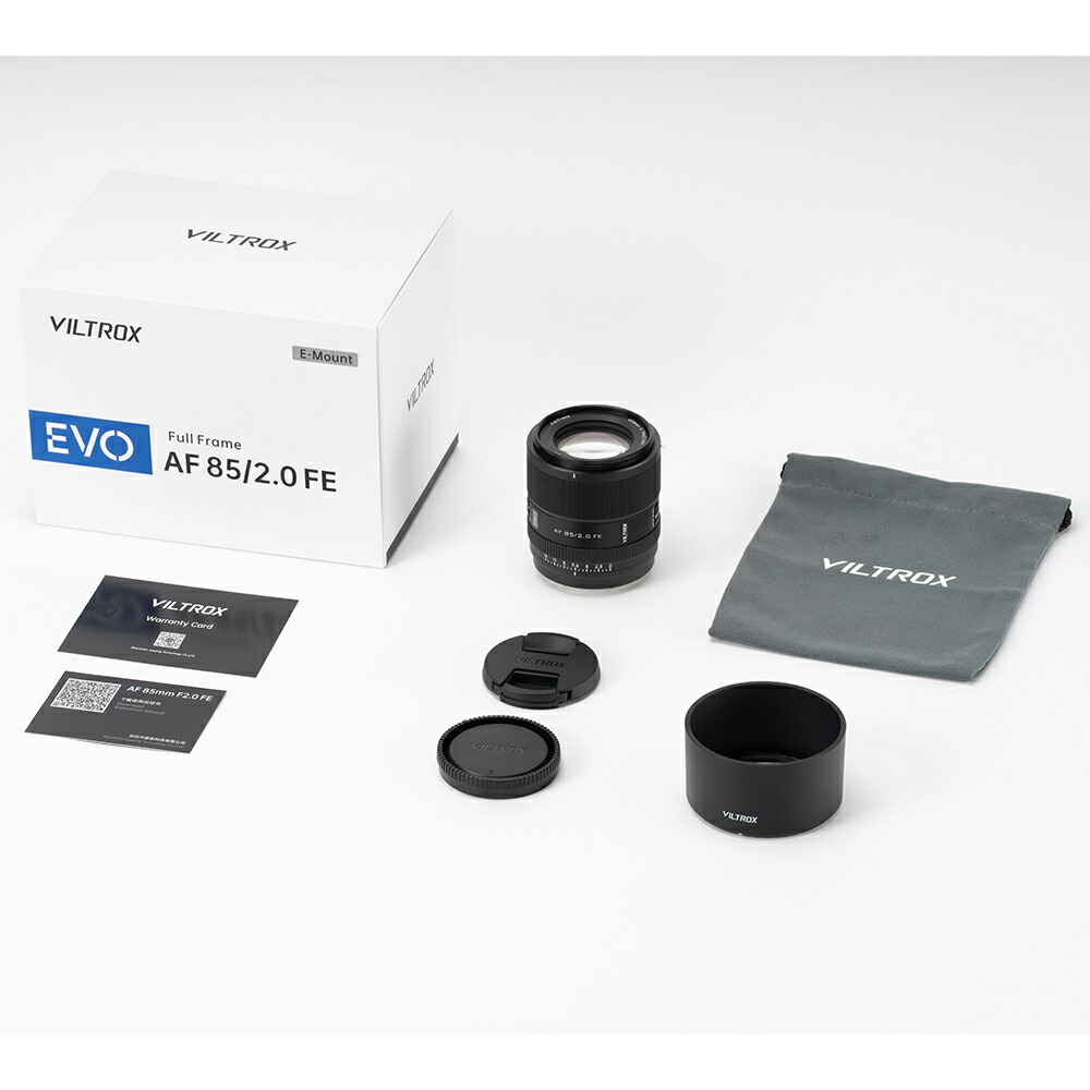 楽天市場】VILTROX AF 85mm F2.0 EVO FE Z フルサイズ 単焦点レンズ 大