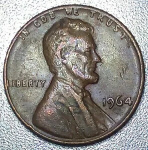 楽天市場】1964 年リンカーン記念館ペニー ミントマークなし 1 セント