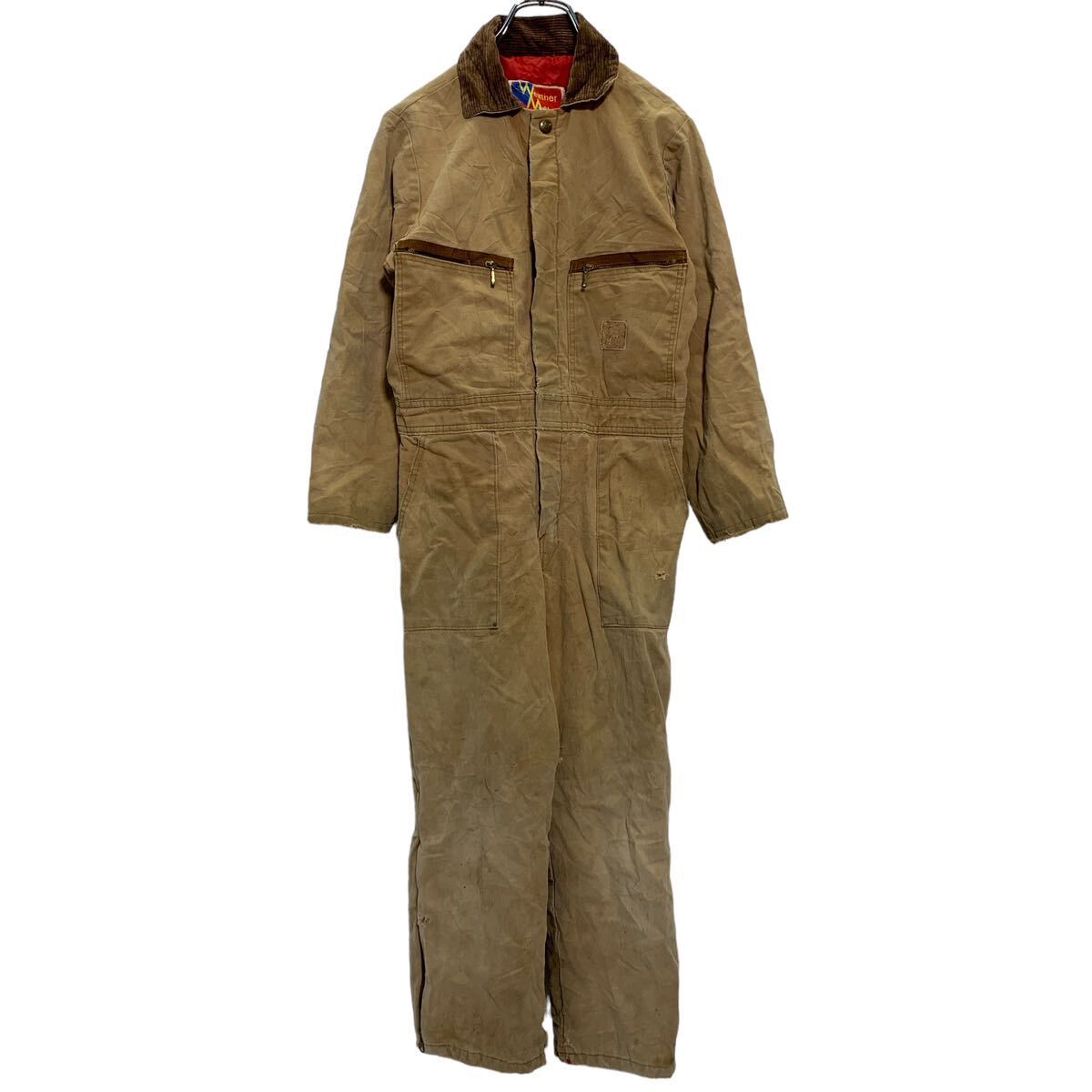 楽天市場】【中古】【古着】 Weather Mate 中綿 ダック 長袖つなぎ W30