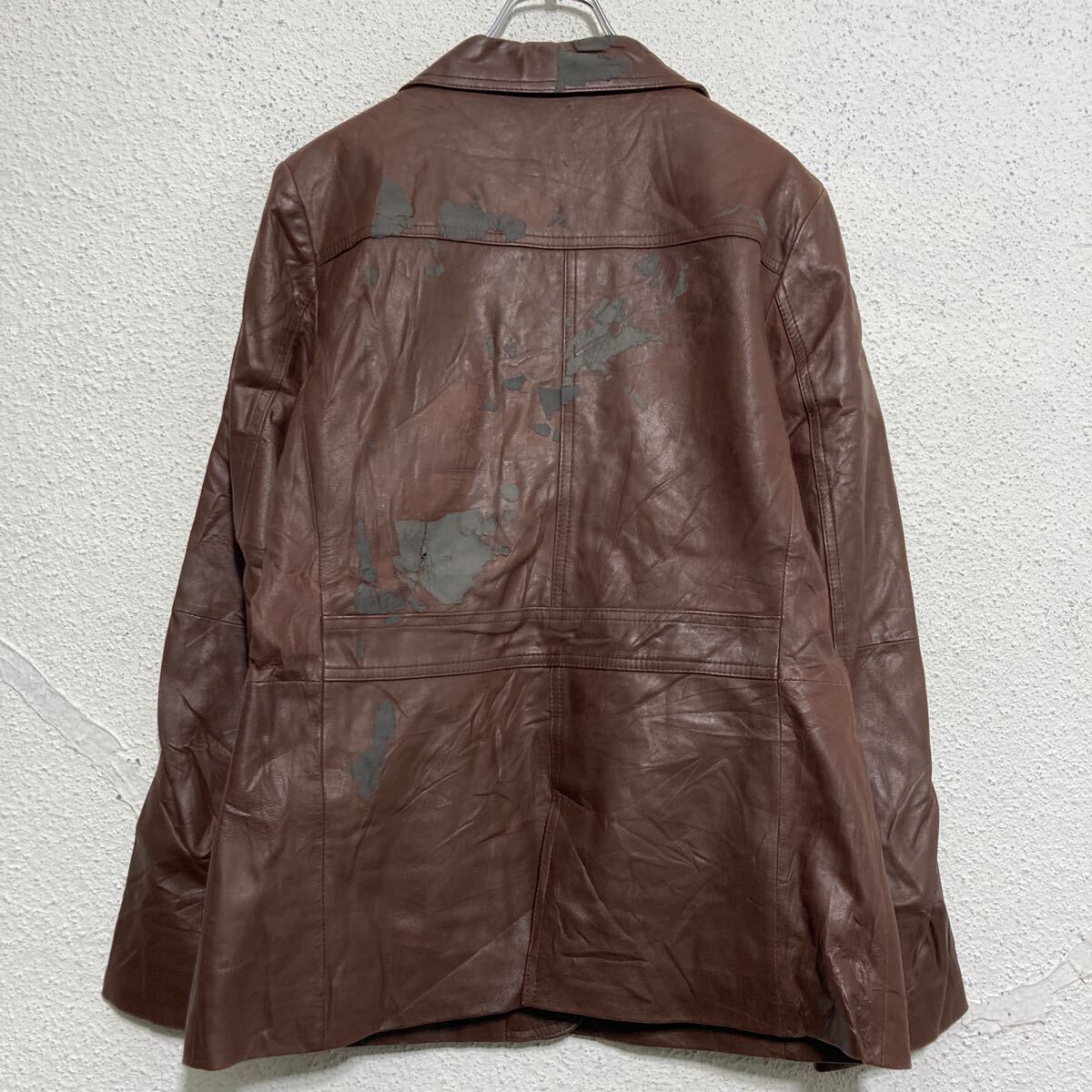 楽天市場】【中古】【古着】 Eddie Bauer レザー ジャケット M