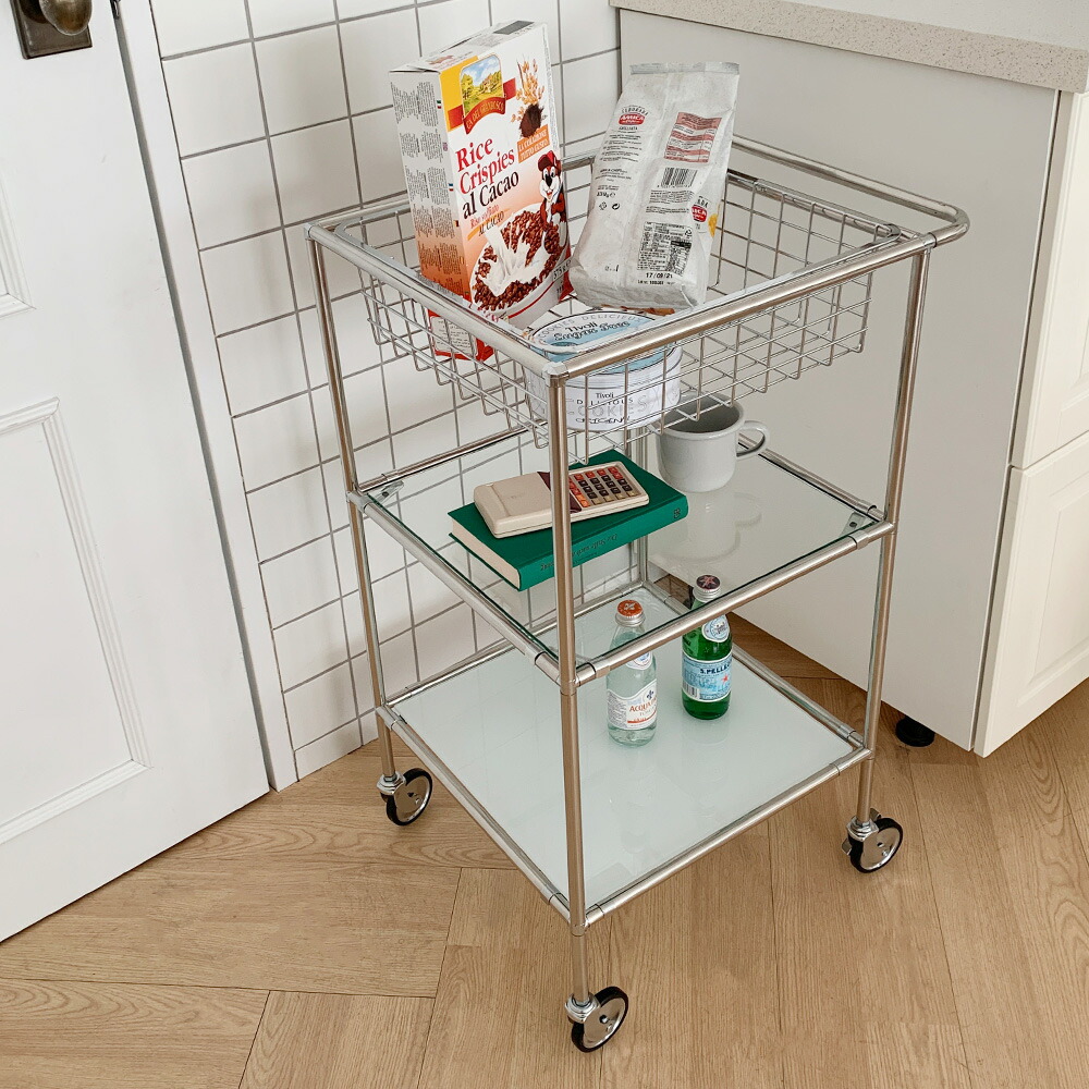 楽天市場】O'gre オグレ モジュール家具デュアルキューブトロリー 韓国