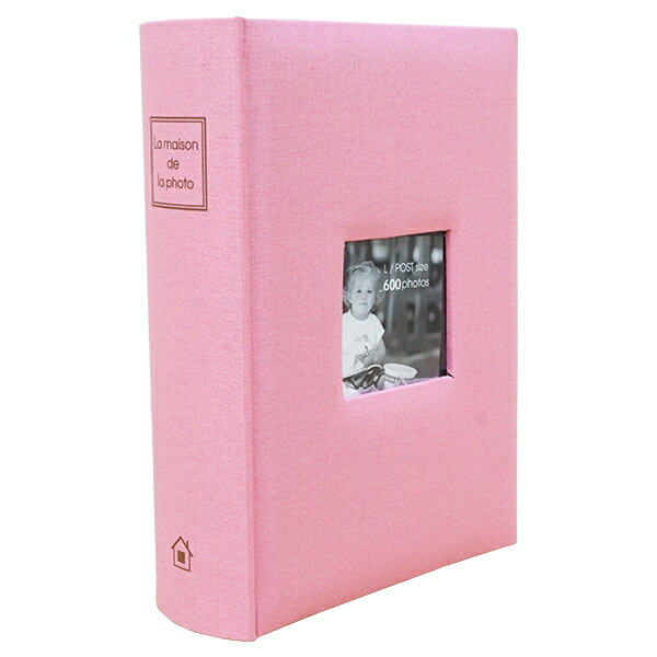 楽天市場】大容量 L判 ポストカード 600枚収納 メガアルバム600 メゾン