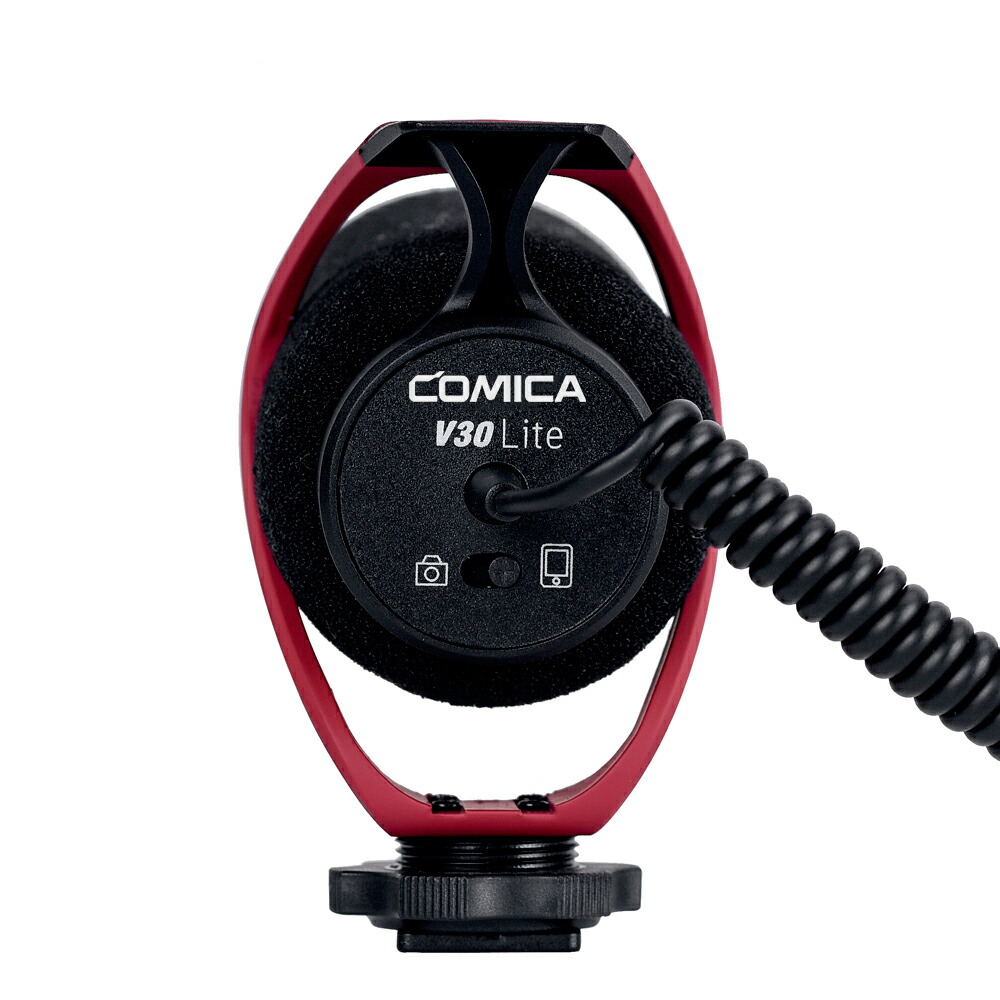 楽天市場】COMICA CVM-V30 LITE カメラ用外付けマイク ガンマイク 外部