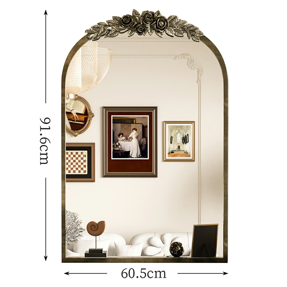 楽天市場】LUVODI 鏡 壁掛け ウォールミラー 全身鏡 シンプル