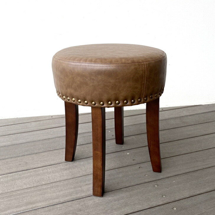 楽天市場】スツール ヴィンテージ風 丸いスツール コンパクト 腰掛け