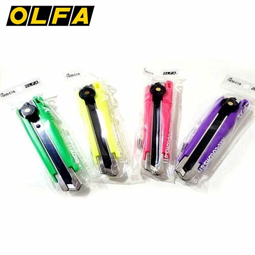 楽天市場】オルファ OLFA カッターナイフ カッター カラフル カラーズ