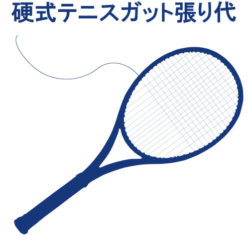楽天市場】硬式テニスガット張り代(TENNIS-GUT) : ウインザーラケット