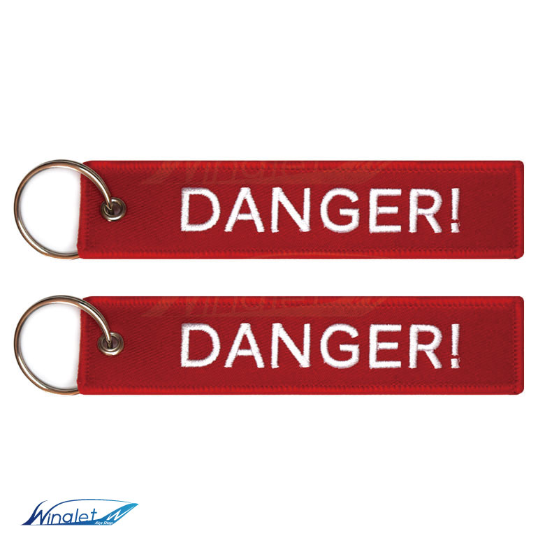 楽天市場】DANGER 危険キーチェーン キーホルダー タグ (1個) カラー