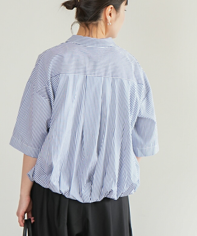 楽天市場】[2-230094]mizuiro ind(ミズイロインド) stripe half slv