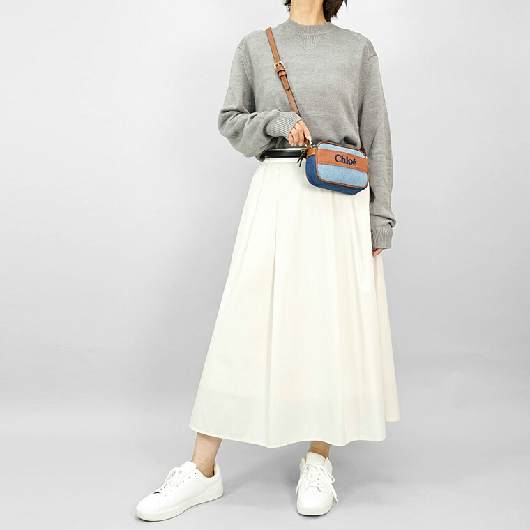 楽天市場】クロエ Chloe KIDS キッズ ショルダーバッグ CHC20276 DENIM