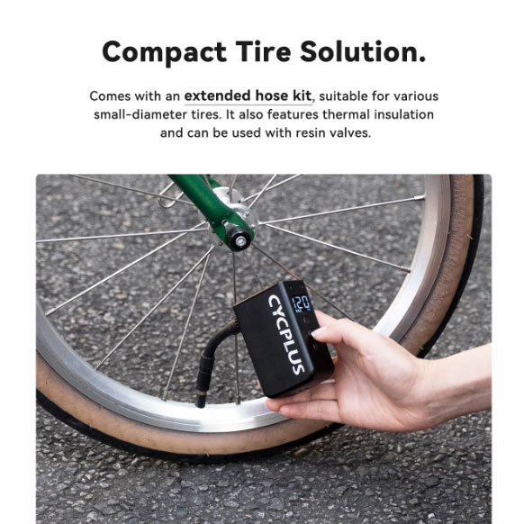 楽天市場】CYCPLUS TINYPUMP CUBE AS2PROMAX ブラック 空気圧計付き
