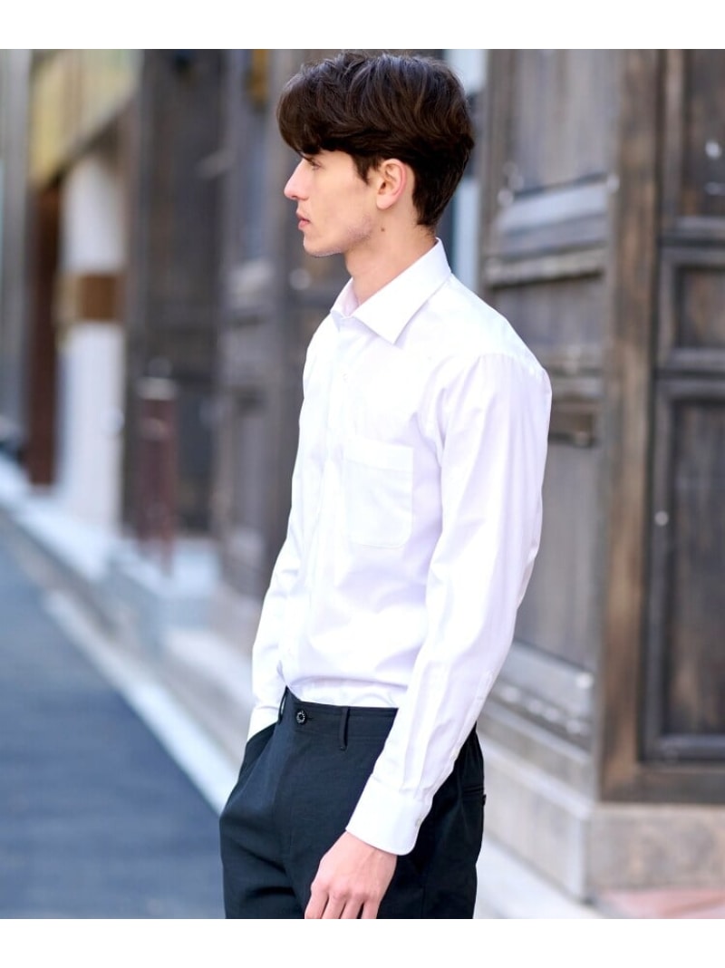 楽天市場】ワイドカラードレスシャツ DRESSTERIOR ドレステリア スーツ