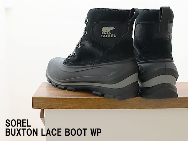 楽天市場】SOREL ソレル BUXTON LACE BOOT WP バクストンレース ブーツ