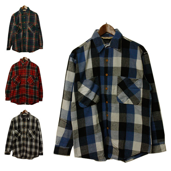 楽天市場】bigmac（ビッグマック）デッドストック チェック ネルシャツ