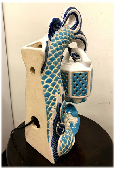 楽天市場】しゃちほこ ランプ 龍 置物 風水 セット アジアン 中国