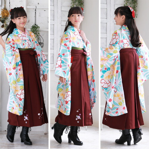楽天市場】【販売】ジュニア 袴 セット 卒業式 女の子 小学生 ブーツ