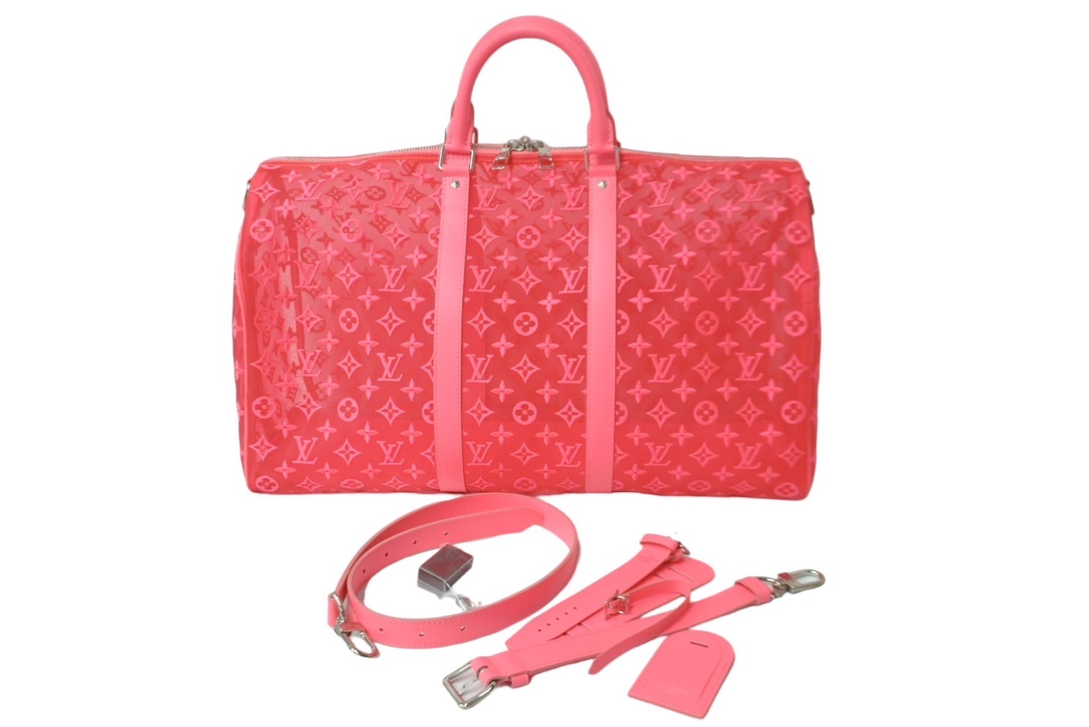 楽天市場】未使用 LOUIS VUITTON ルイヴィトン キーポルバンドリエール