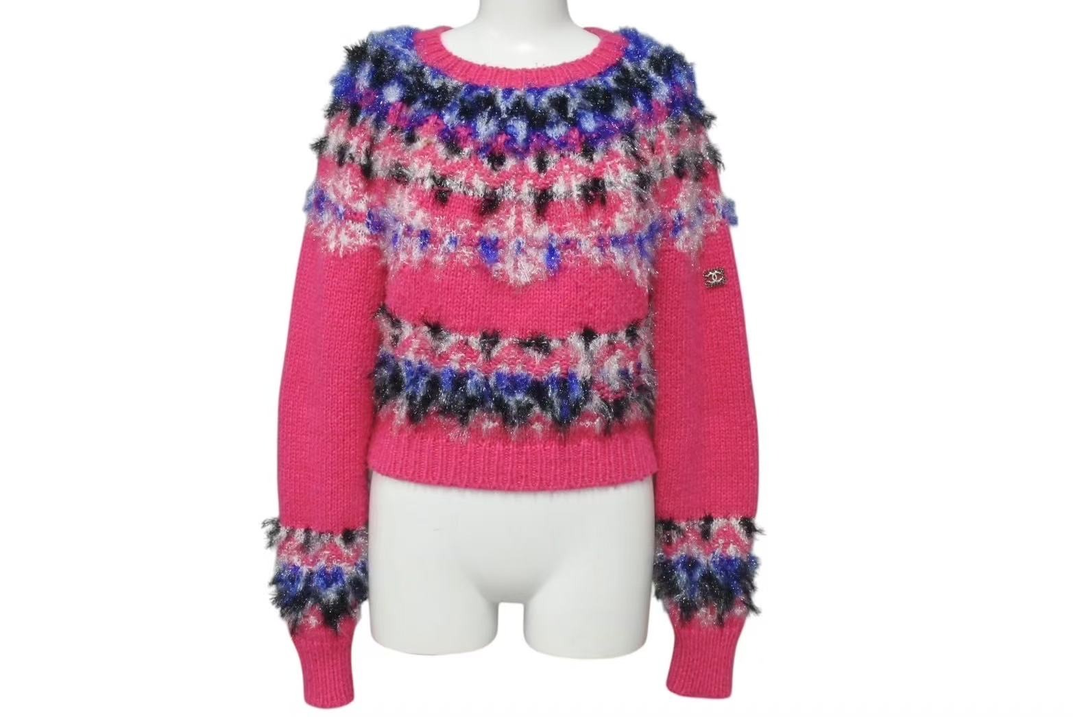 楽天市場】CHANEL シャネル モールニット カシミヤセーター