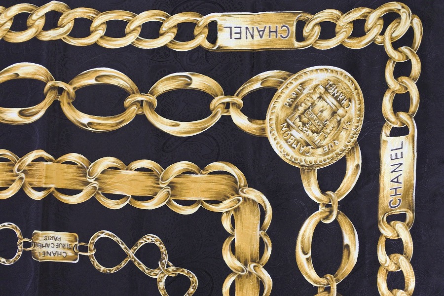 楽天市場】[USED/中古]CHANEL シャネル スカーフ ヴィンテージ