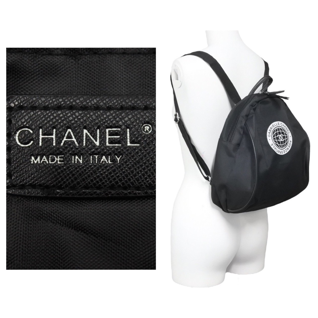 楽天市場】CHANEL シャネル ノベルティ ミニ リュックサック GABRIELLE