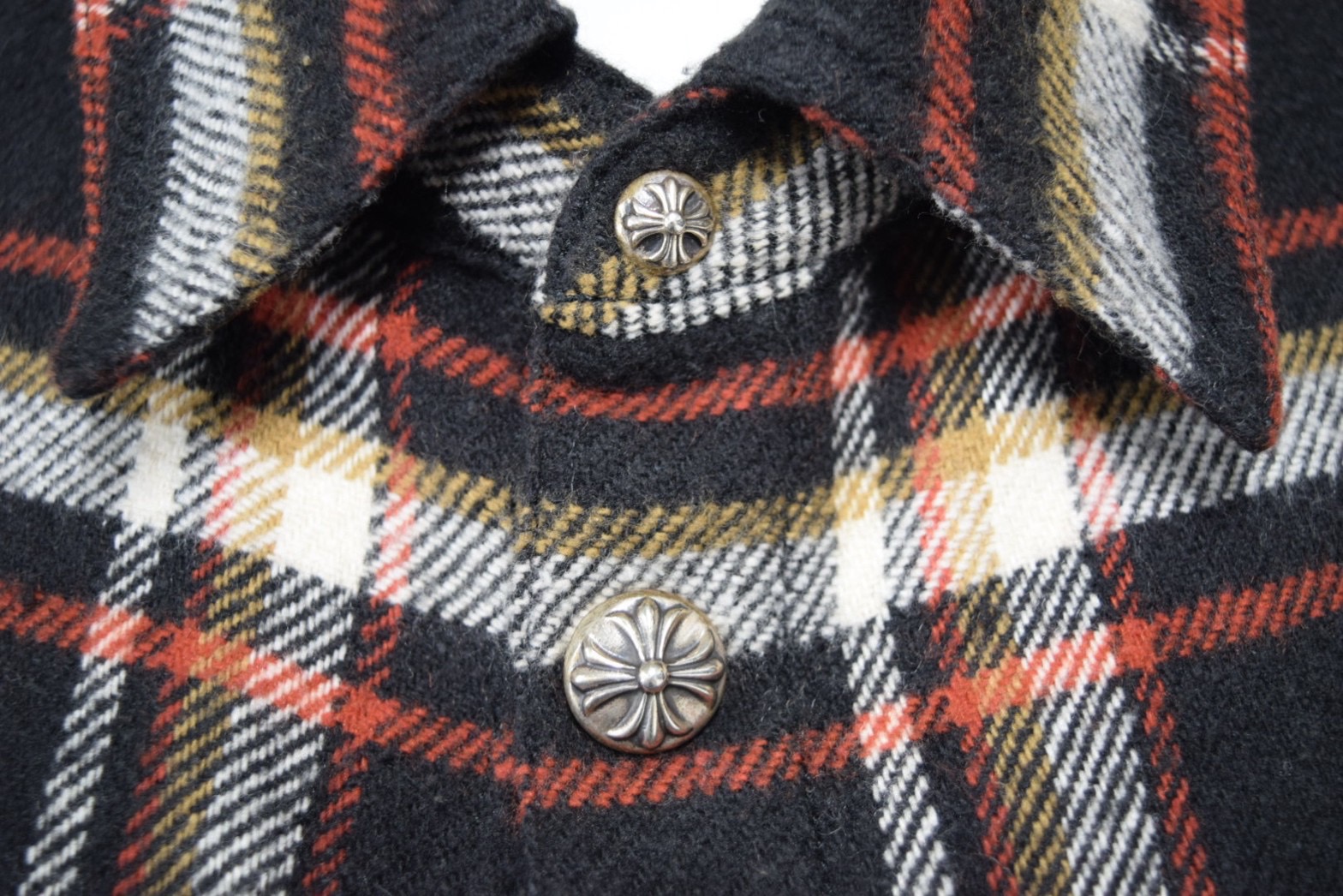 楽天市場】CHROME HEARTS クロムハーツ チェック柄 WORK DOG ワーク