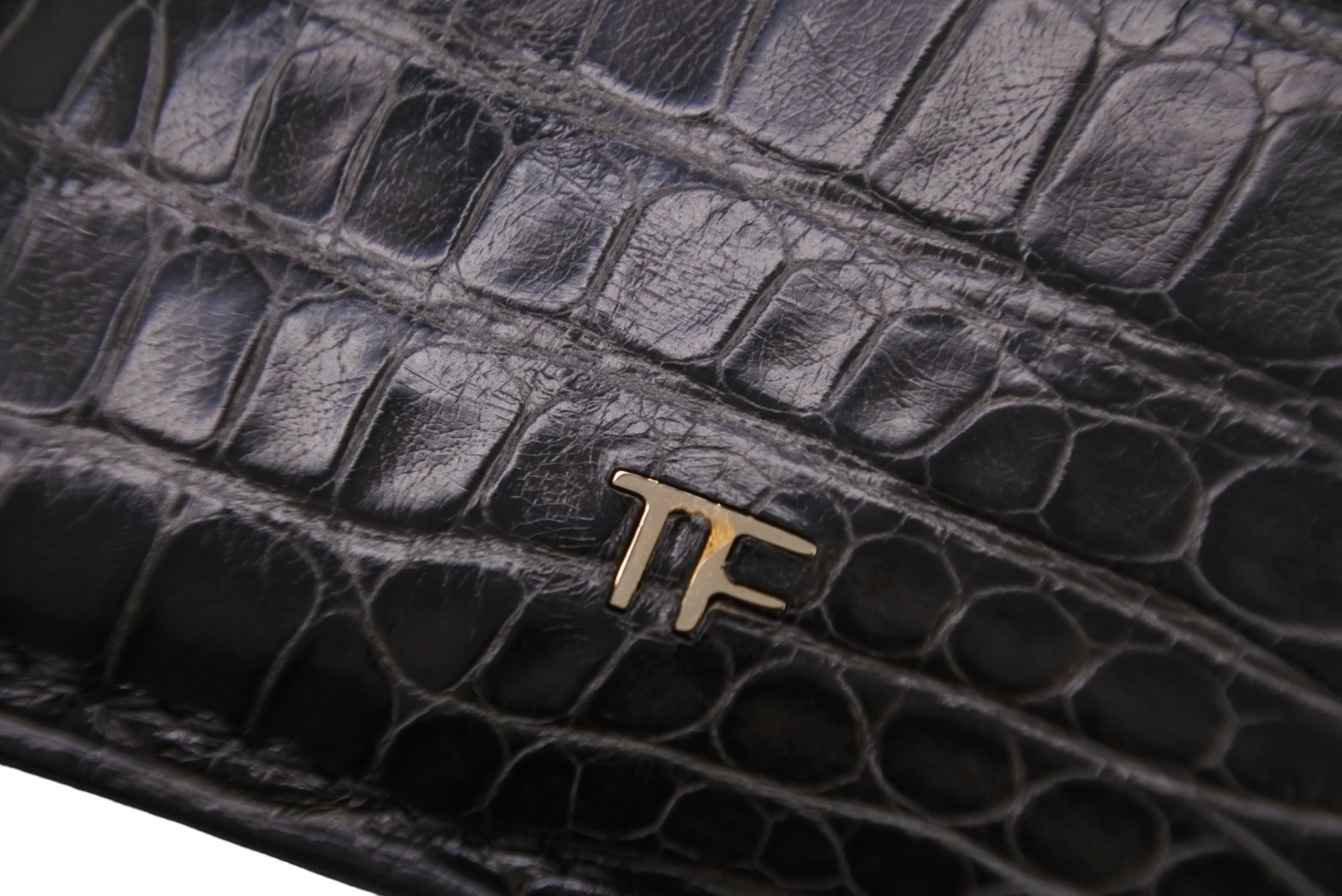 楽天市場】TOM FORD トムフォード カードケース クロコダイル型押し