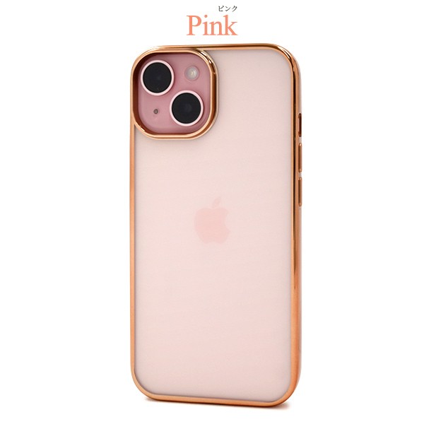 楽天市場】iPhone15 クリアケース ソフトケース ゴールド/シルバー