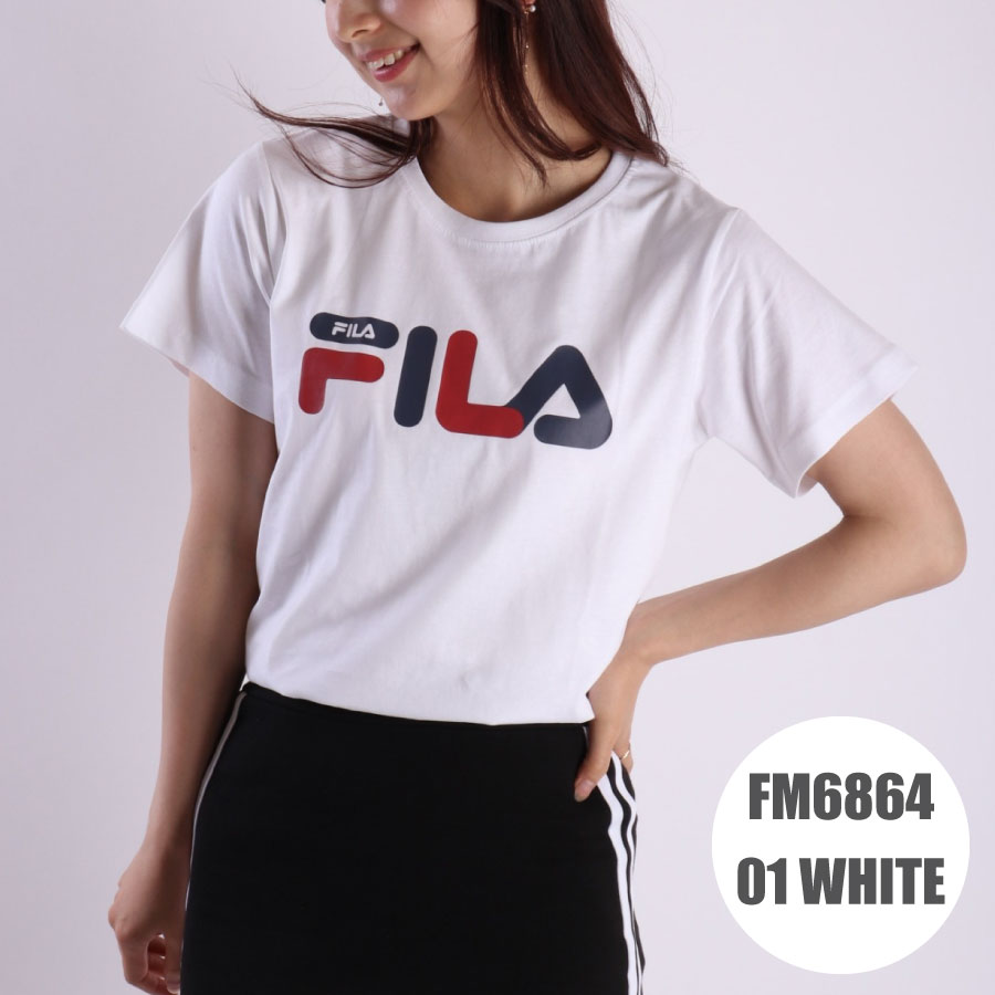楽天市場】FILA フィラ tシャツ 半袖 レディース おしゃれ 可愛い