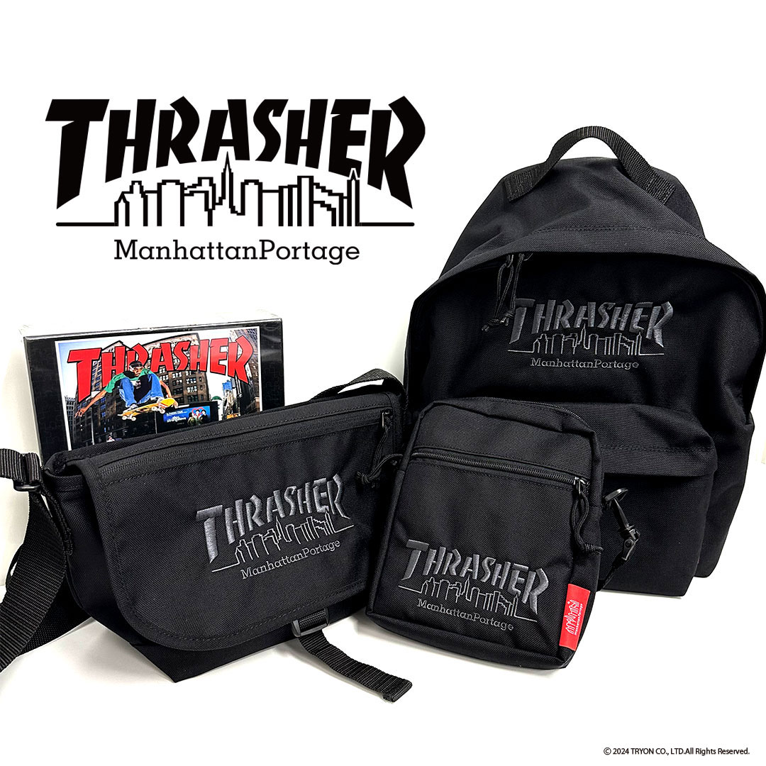 楽天市場】THRASHER × Manhattan Portage スラッシャー マンハッタン