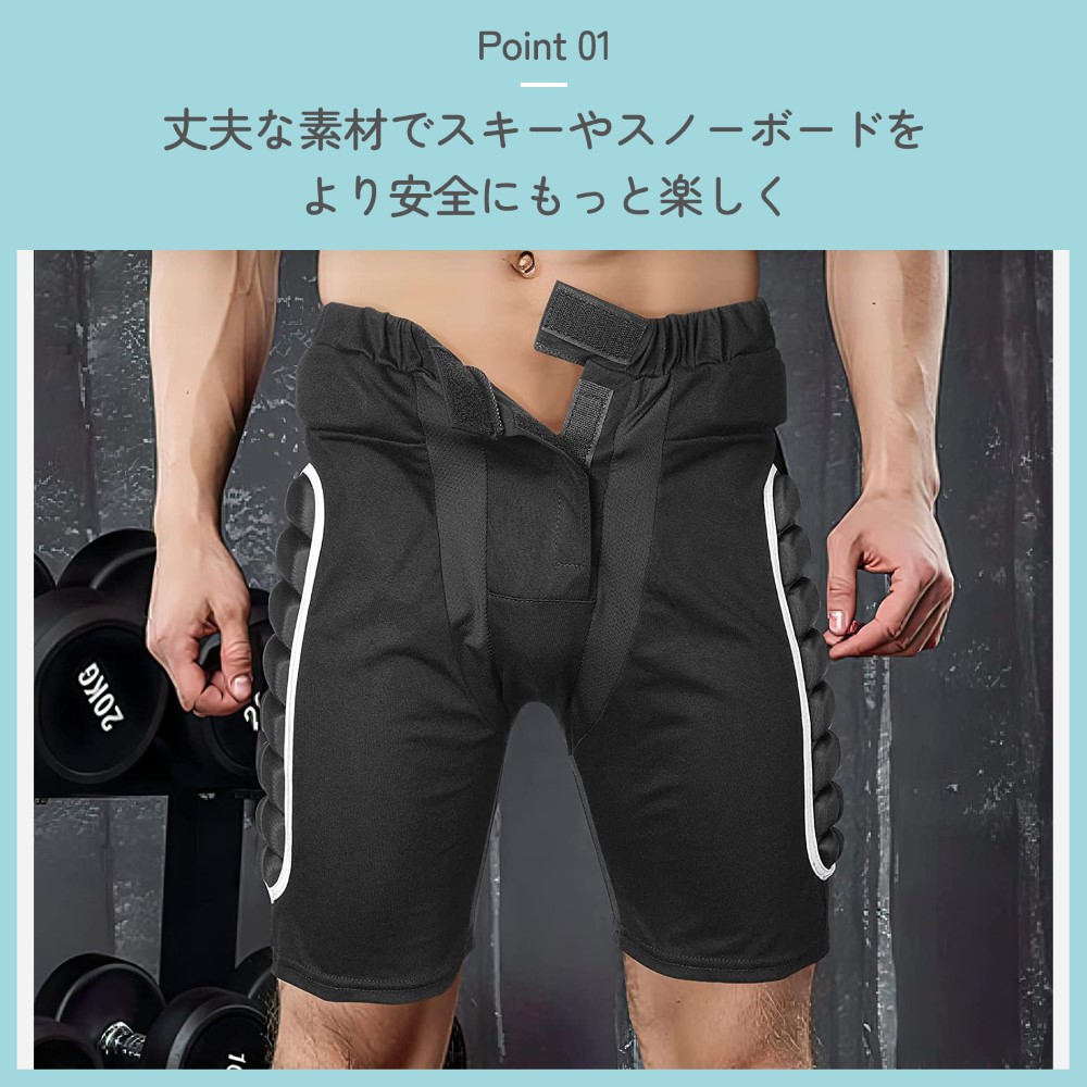 楽天市場】【送料無料】 インナーパンツ ヒッププロテクター ハーフ