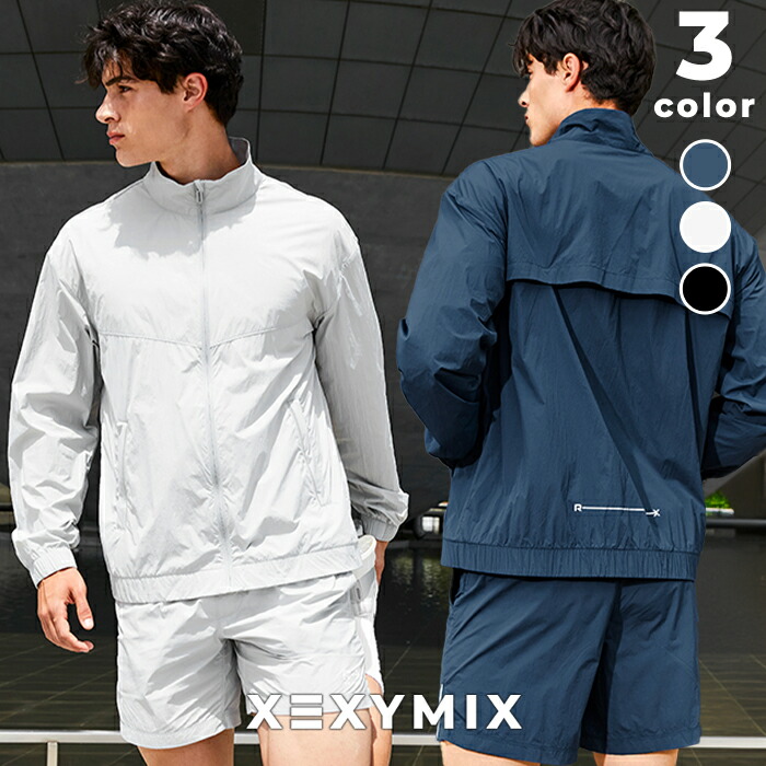 楽天市場】ゼクシィミックス メンズ xexymix mens ウィンドブレーカー