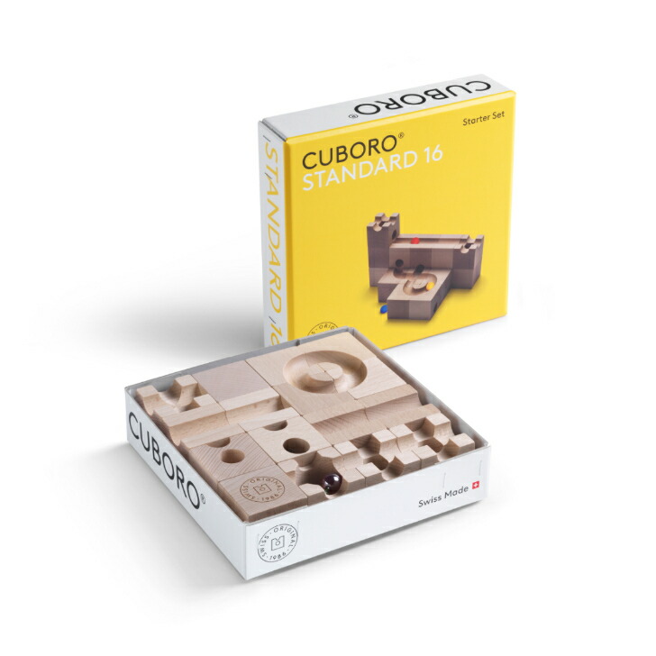 楽天市場】キュボロ スタンダード 16 cuboro 【正規輸入品】木の