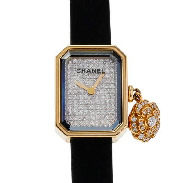 楽天市場】シャネル CHANEL プルミエール カメリア H6362 全面ダイヤ