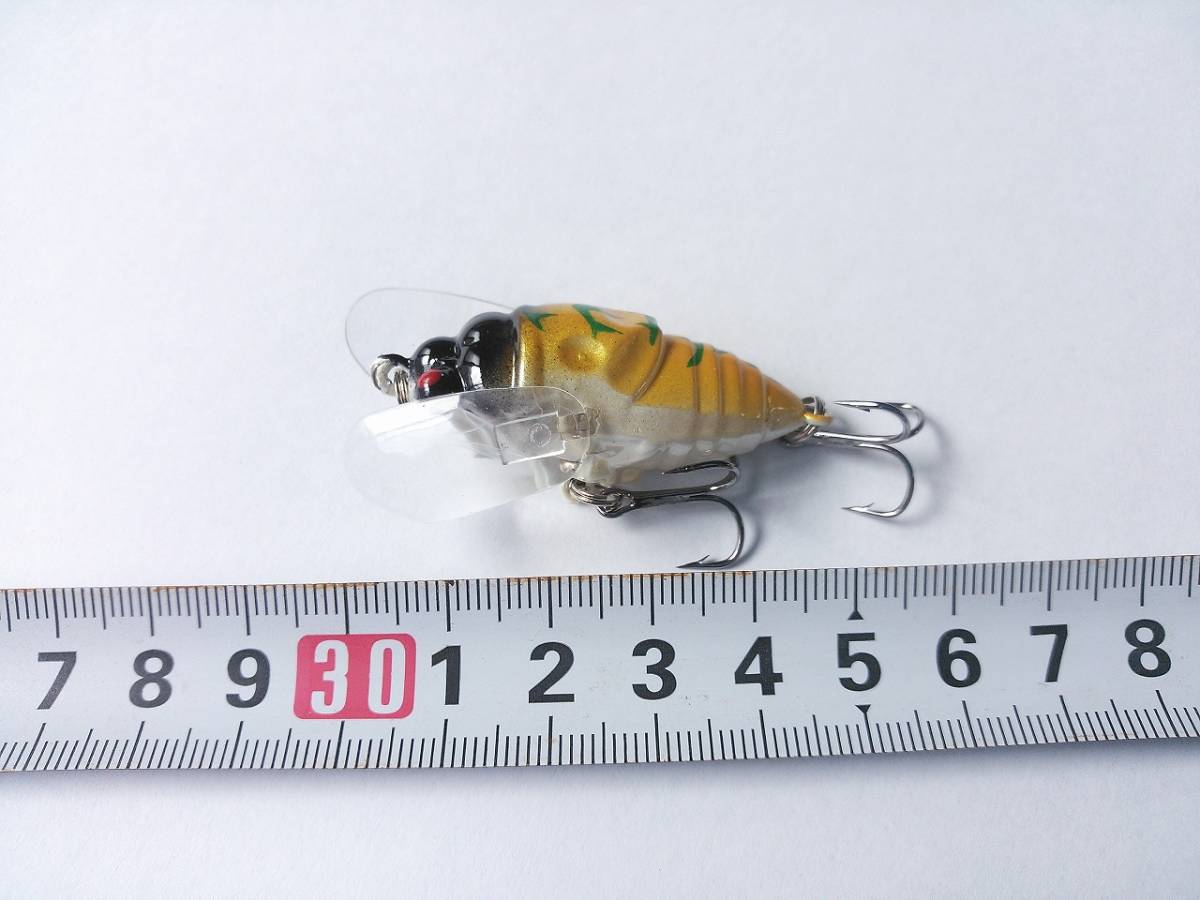 楽天市場】セミ ルアー トップウォーター 6g 4cm 4色 セット エリア